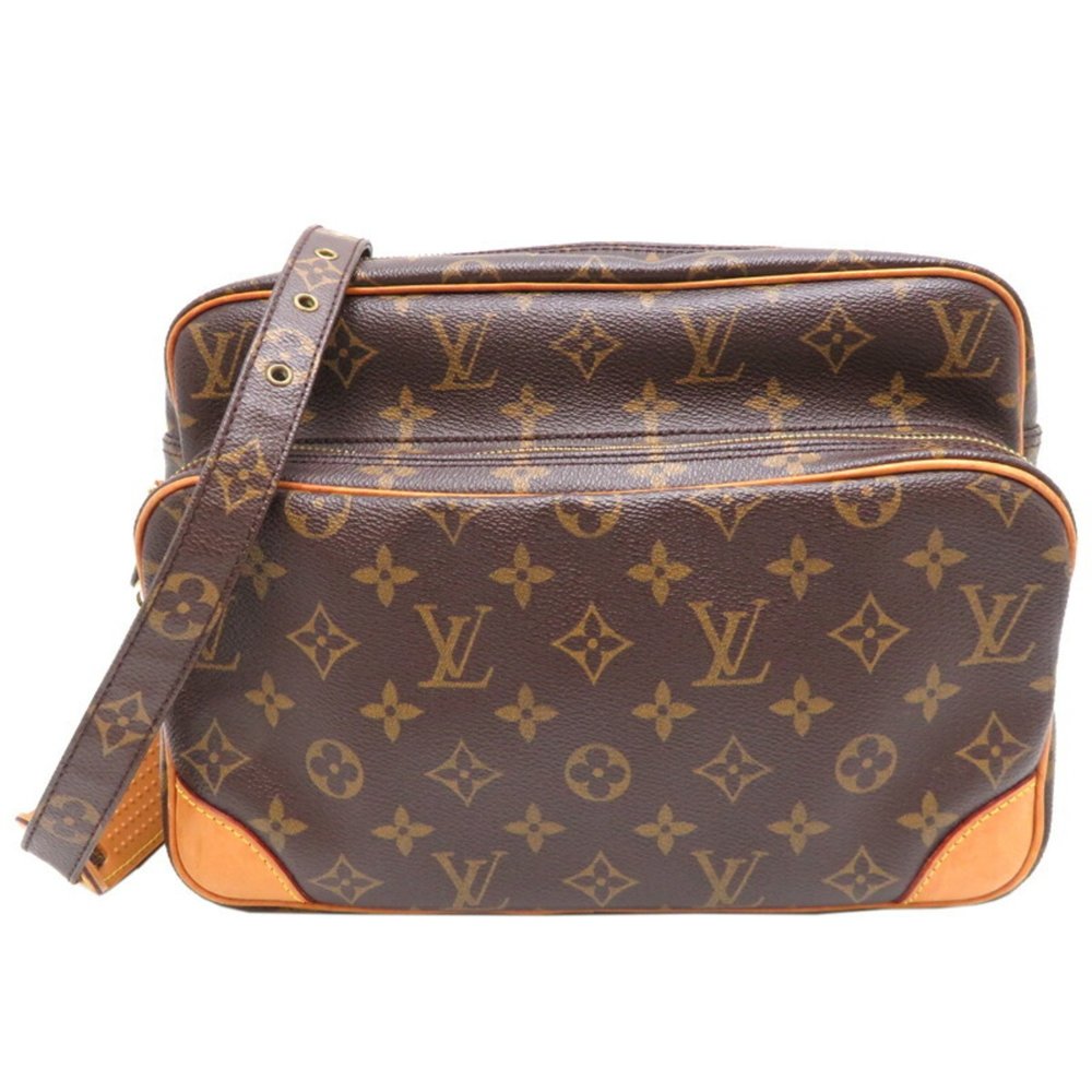 Louis Vuitton Brown and Gold Monogram Bag